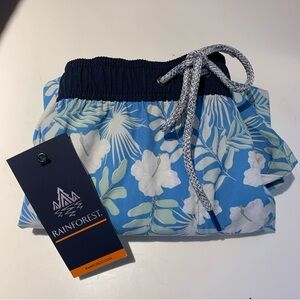NEW NWT Rainforest men’s swim trunks Sz xl